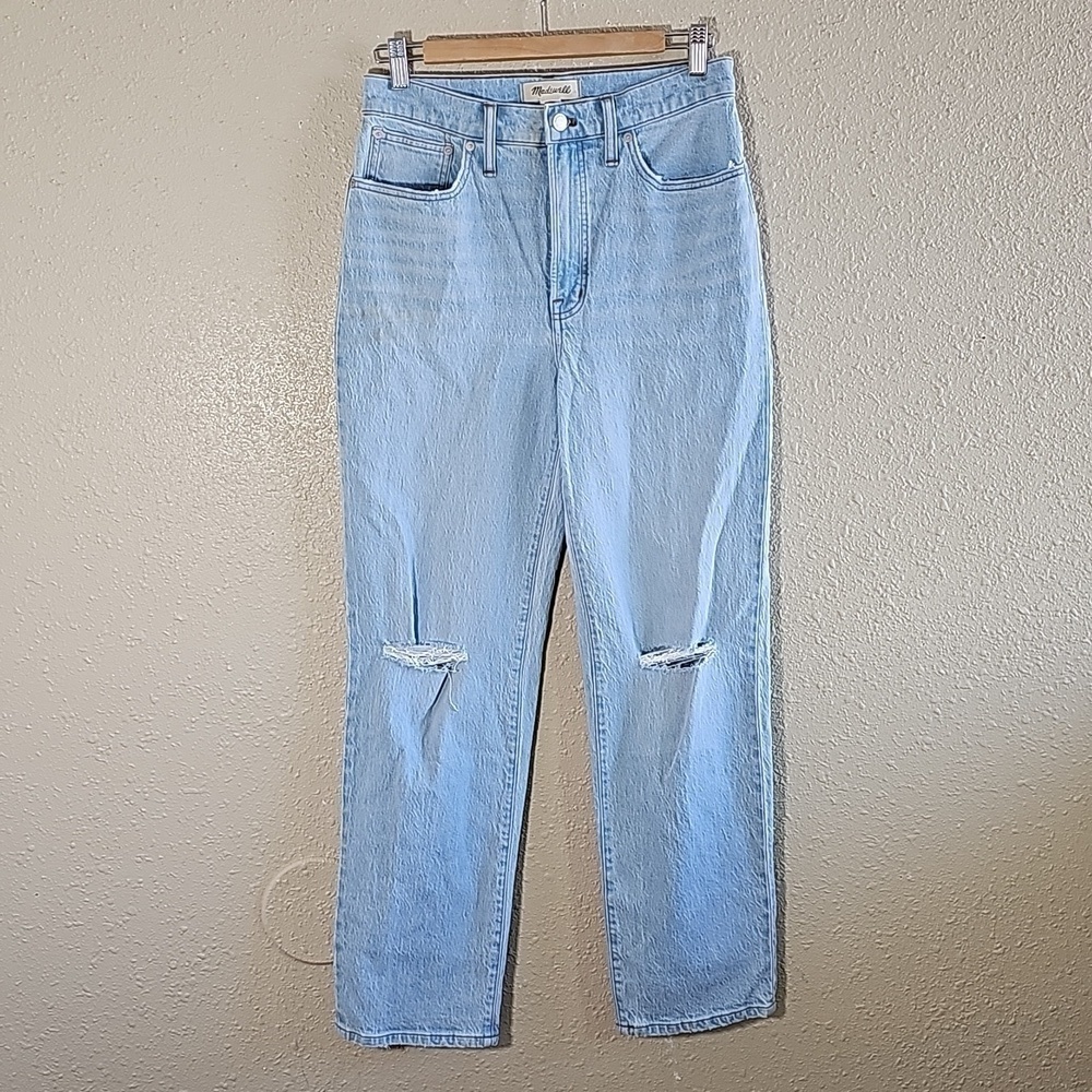 Madewell The Perfect Vintage Straight Jeans.